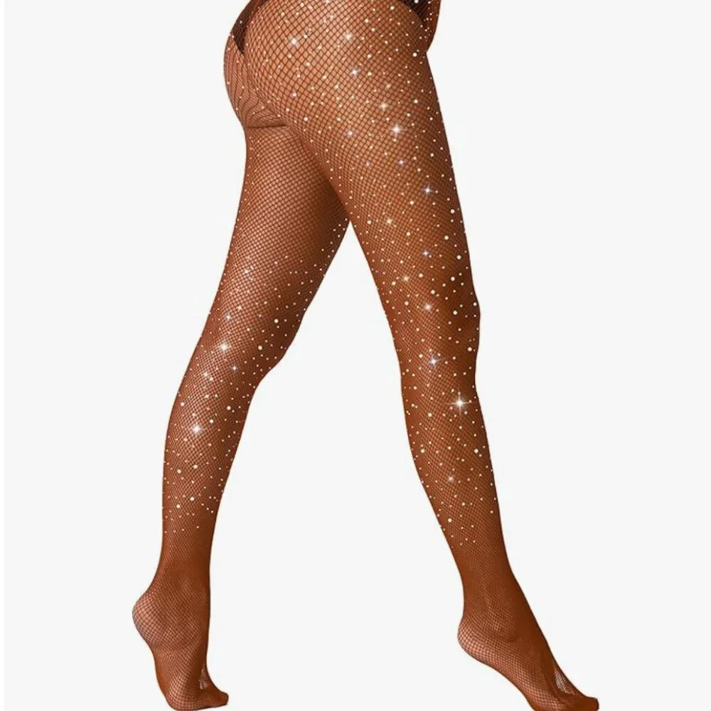 Sexy Sparkly Fishnets Stockings Tights